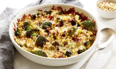 Broccoli & Mozzarella Gratin