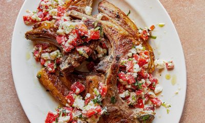 Lamb Chops & Greek Htipiti