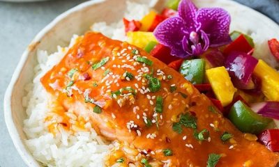 Salmon Sweet and Sour